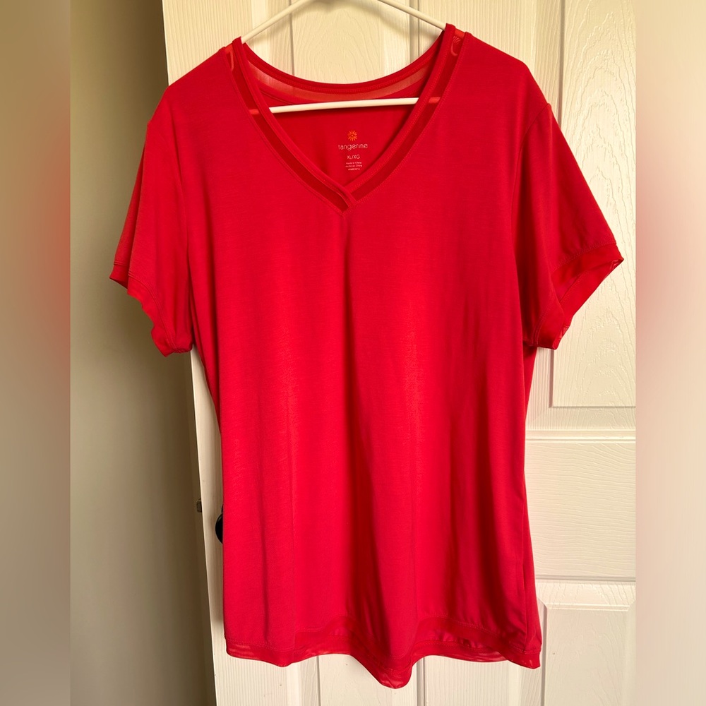 Tangerine brand V-Neck Blouse